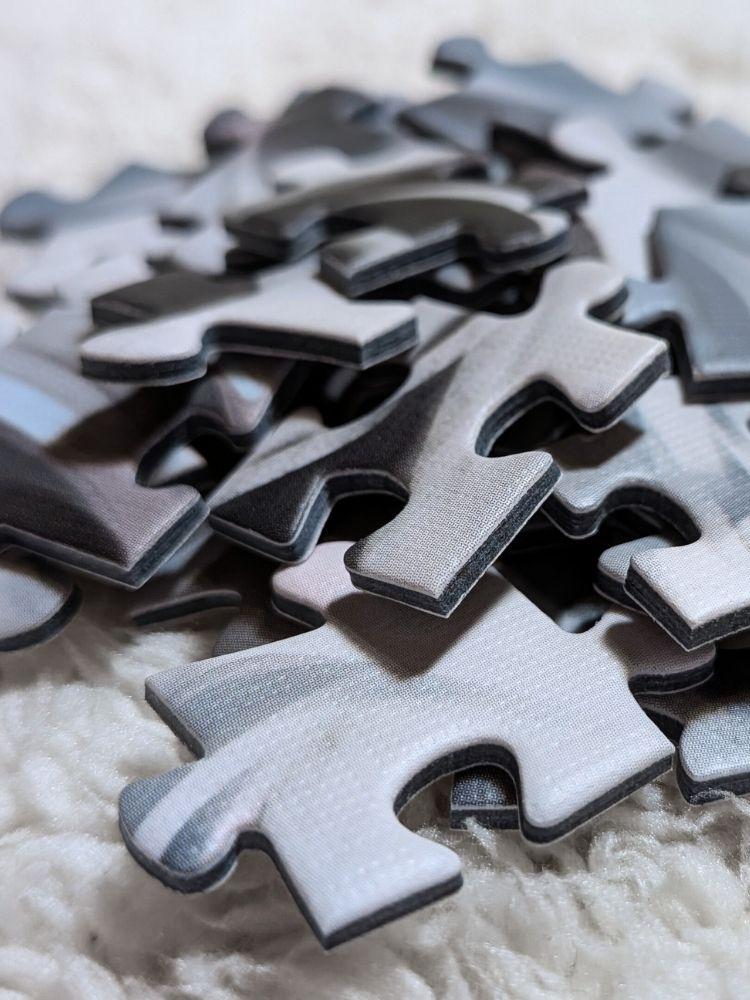 Jigsaw puzzle pieces