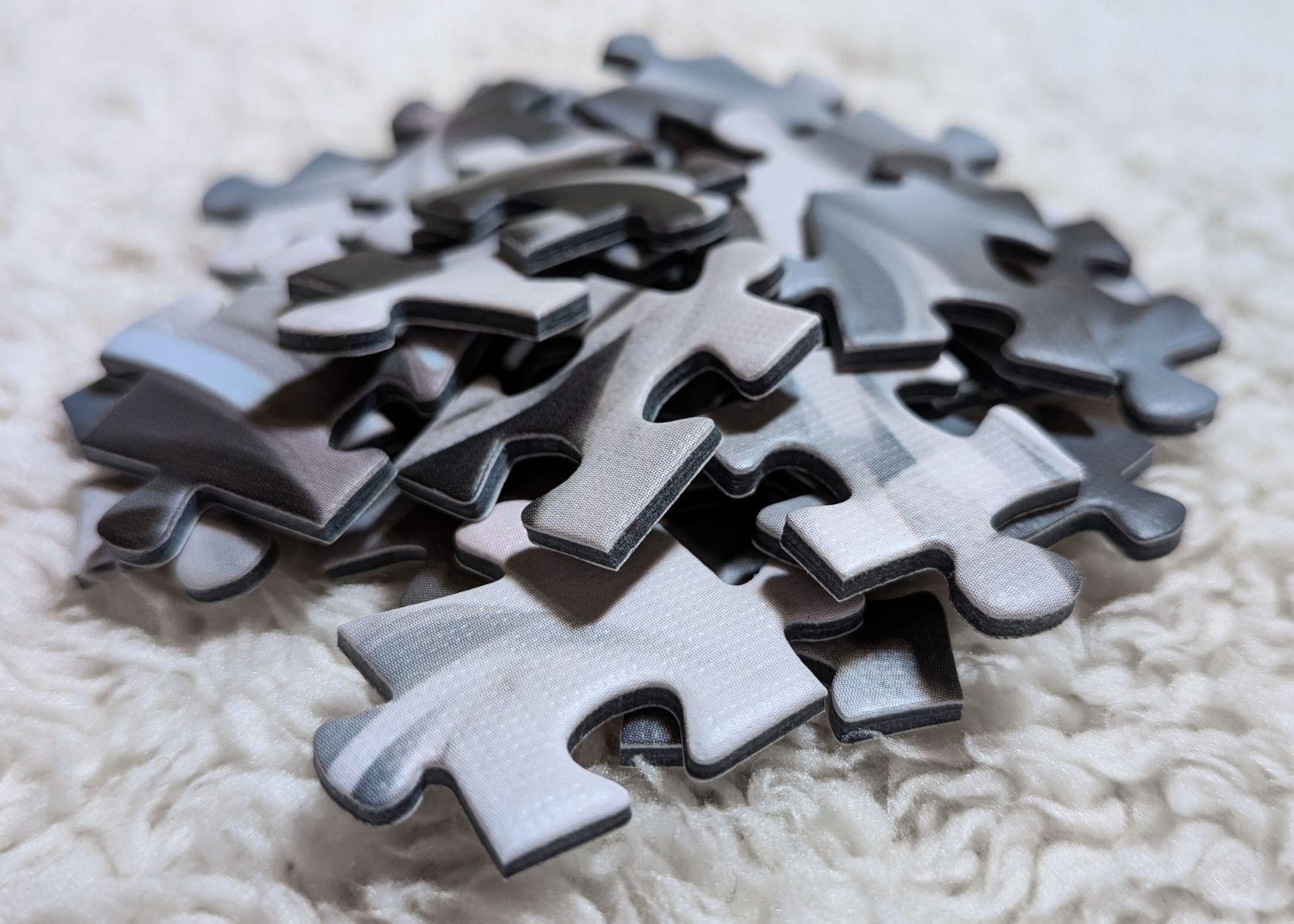 Jigsaw puzzle pieces