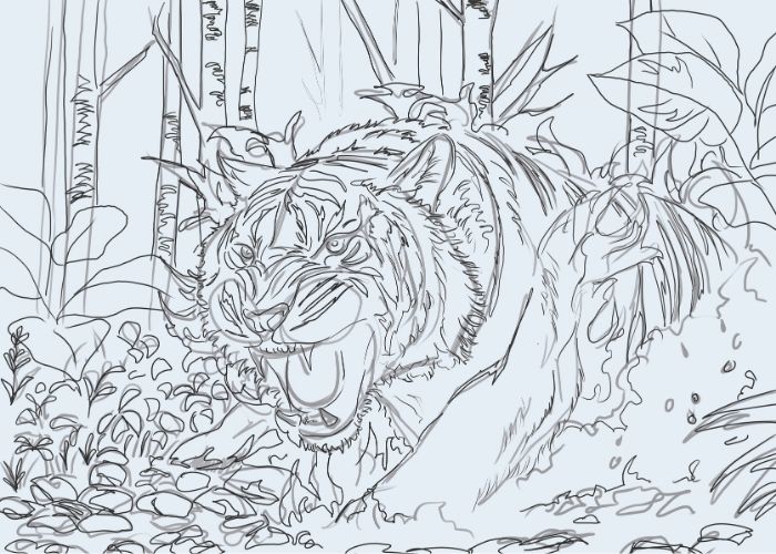 Stripes of the Untamed Artwork Introduction