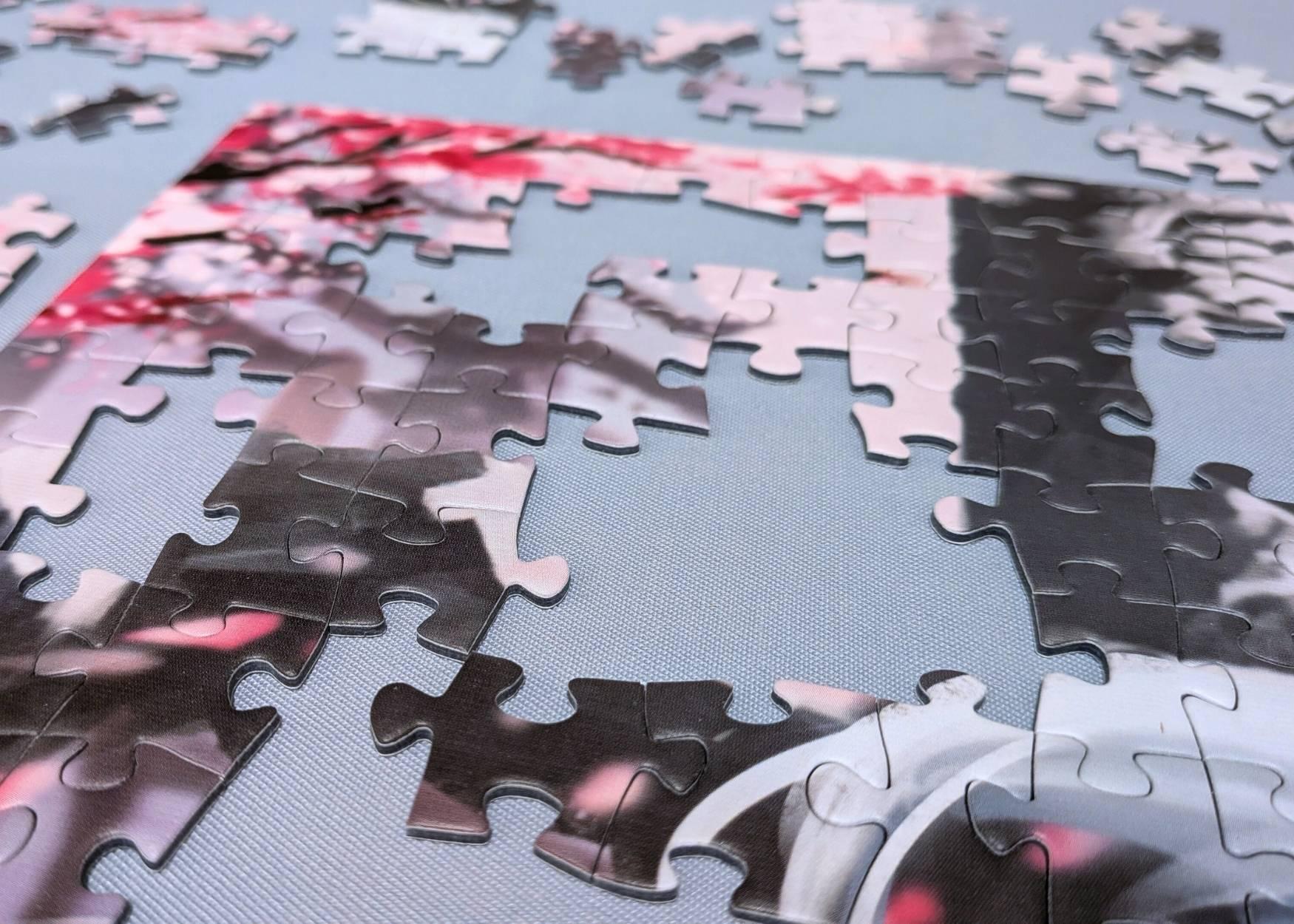 Scent of wisdom half assembled puzzle