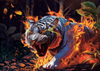 Stripes of the untamed artwork